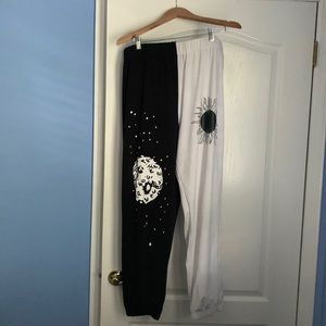 Sun/moon comfy pants